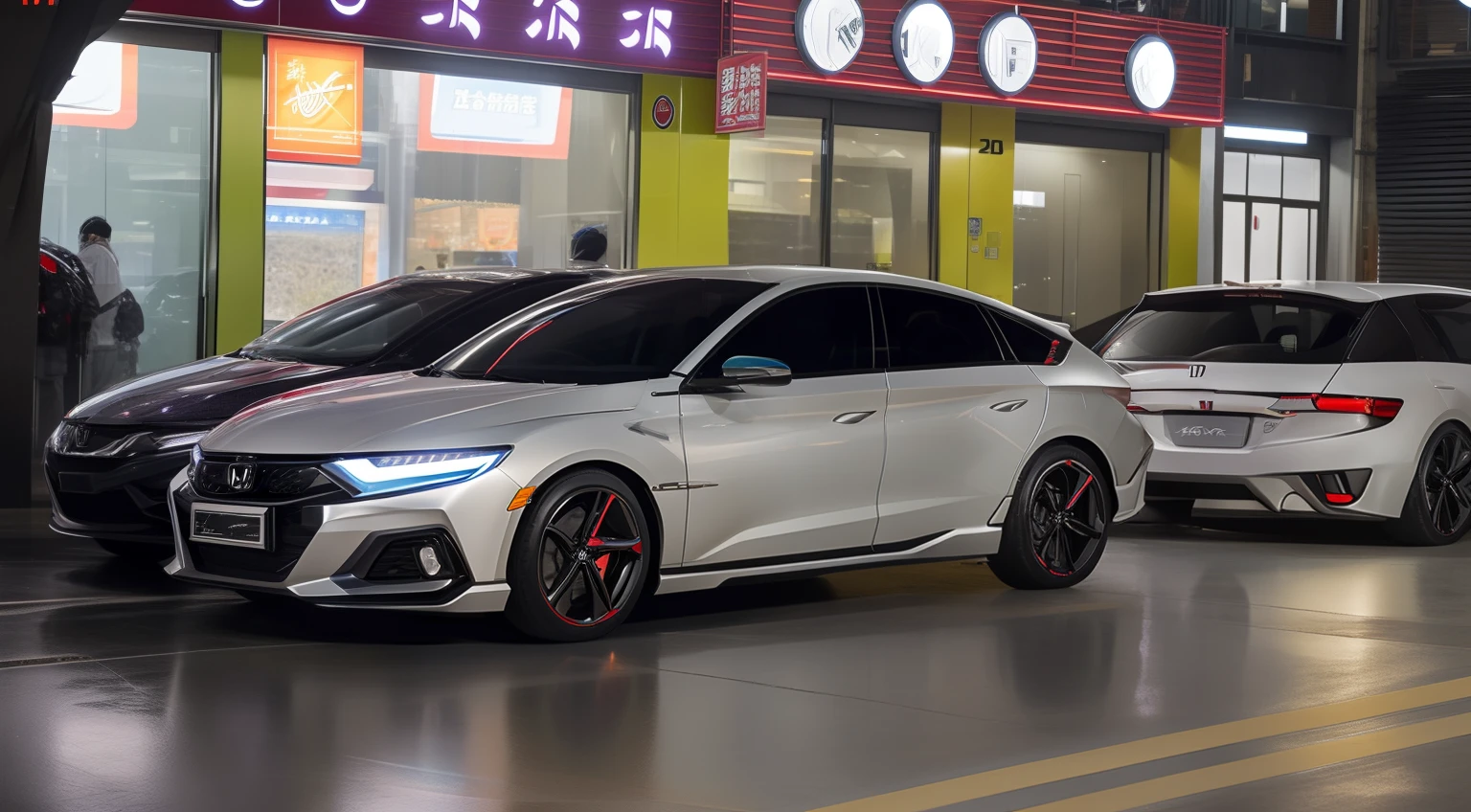 Longer body，Honda logo，Remove excess decorative pieces。