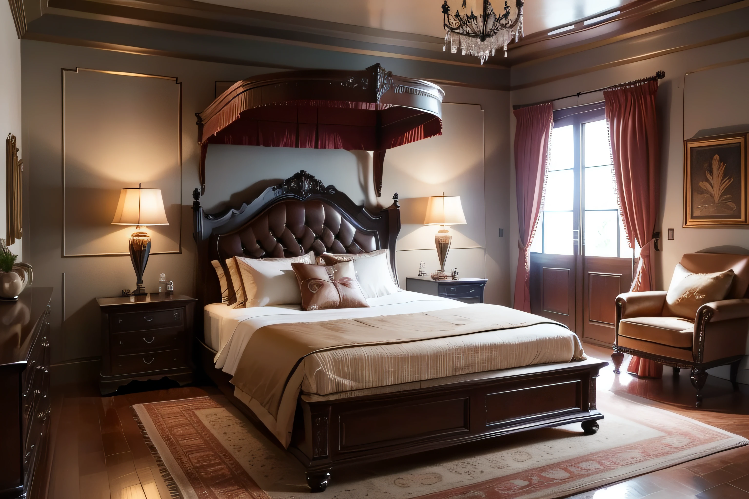 Luxurious Western-style room