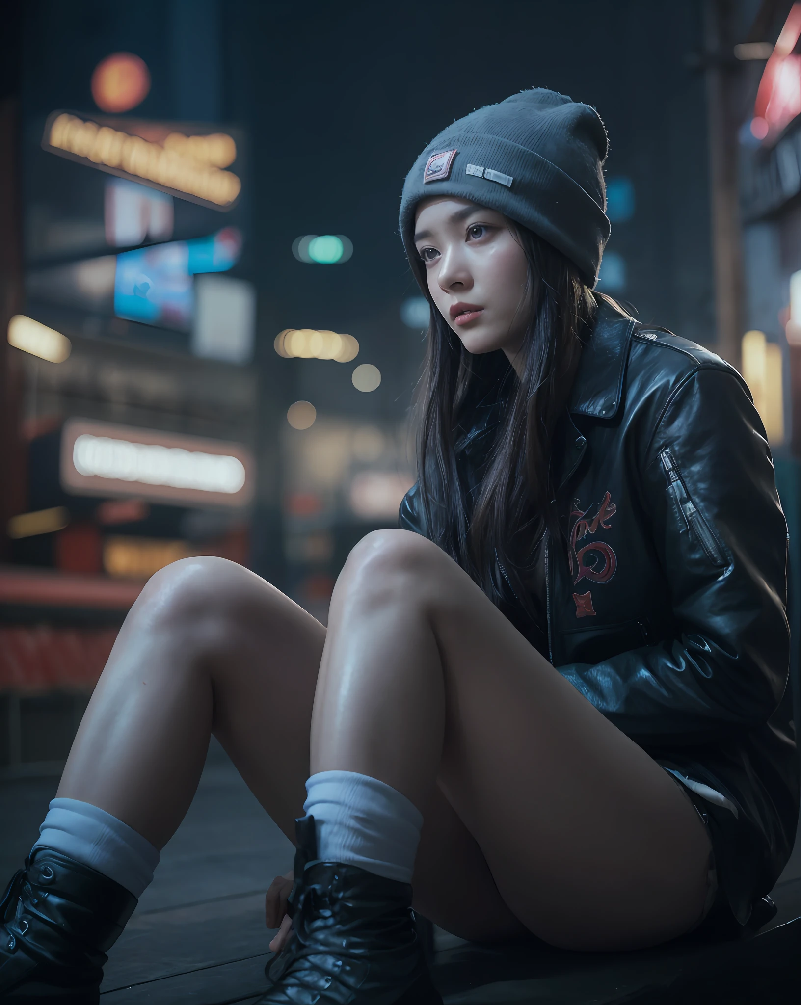 Realistic, detailed face