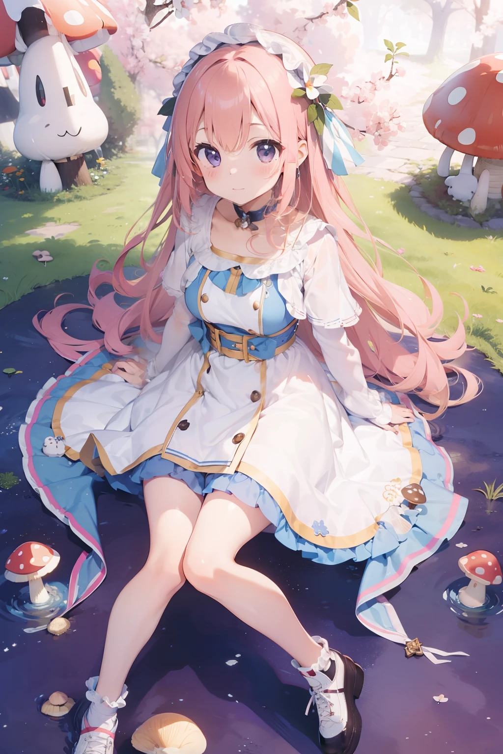masterpiece、mushroom、cute little、Definition image quality