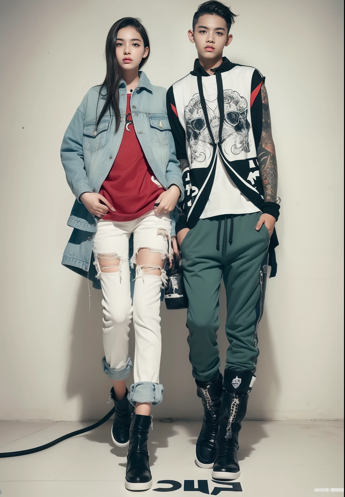 tidal current,Casual Fashion,Teenage uncensored,Boys and girls,youthfulness,rebelliousness,individuality
