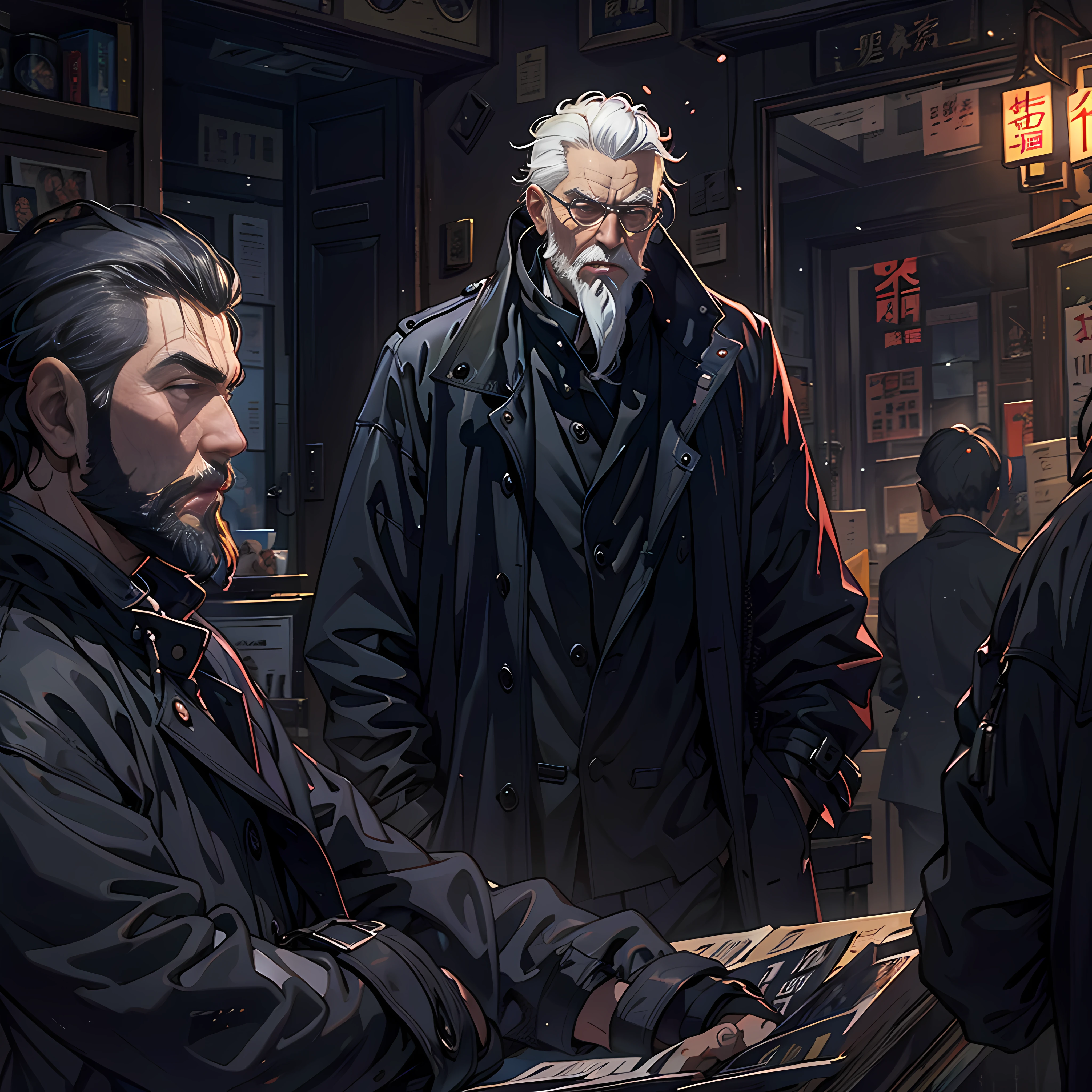 The Demon Hunter is a young man with black hair and a beard,Wearing a large black trench coat with a black pattern。Looking at the white-haired old man in front of him who once again sold the fake news to him as real news,It made Ye Qi's mood worse and worse。