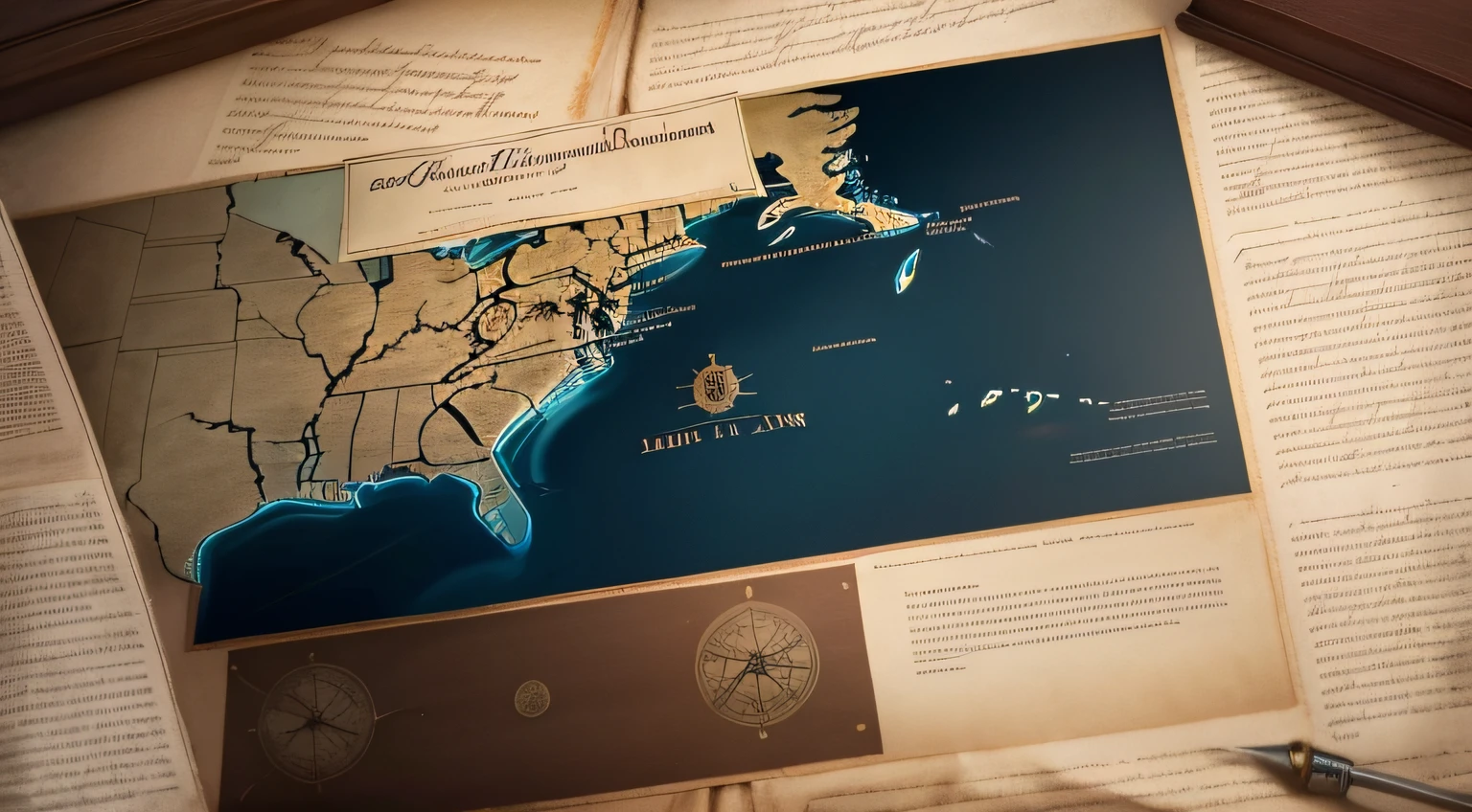 Images of colonial life, the Boston Tea Party, and the Declaration of Independence USA history of america, geography map
