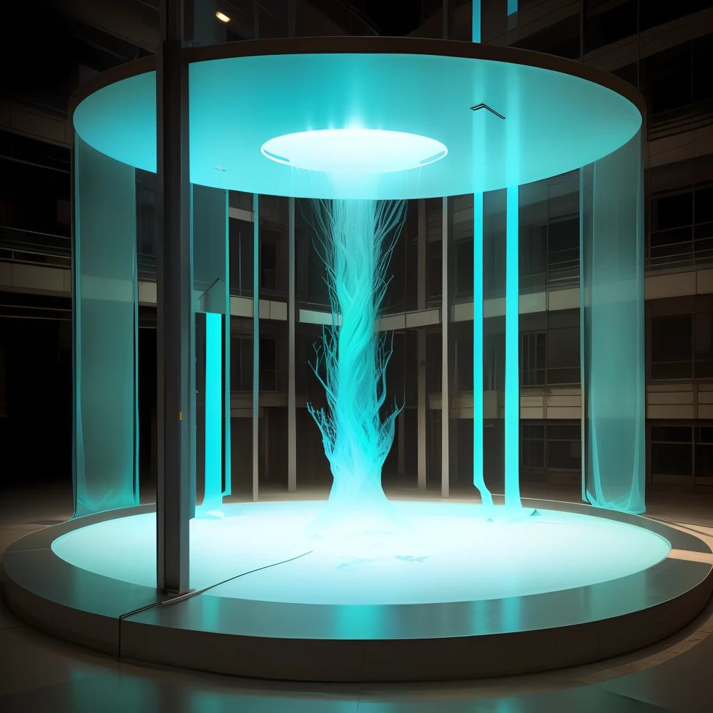 See-through installation