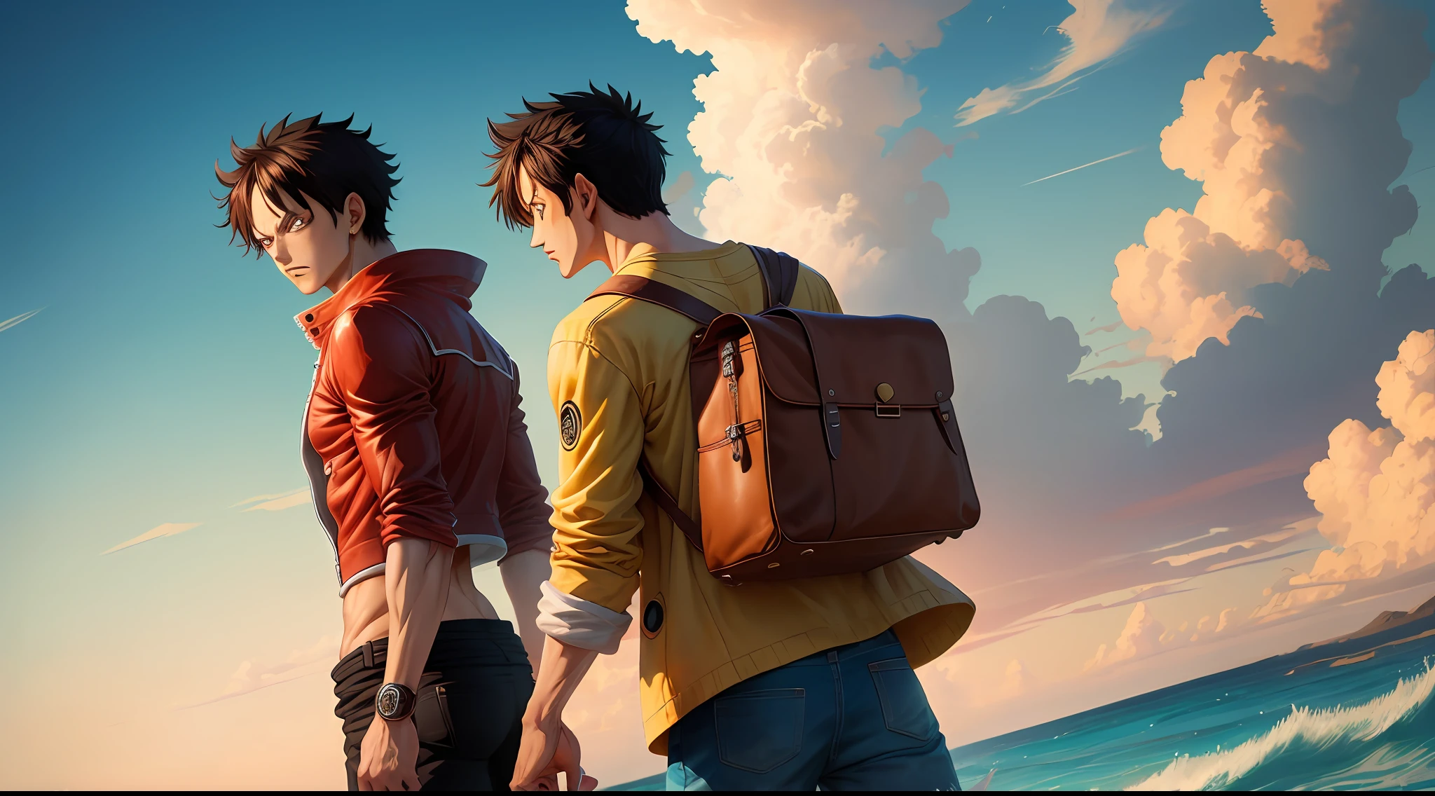 One Piece Luffy 5th gear 4th gear back to back