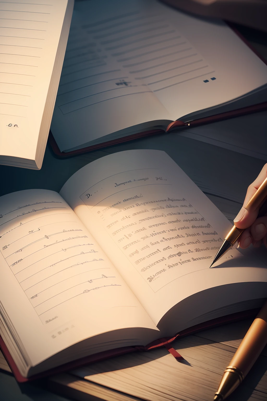 Animation showing the stories of the diary coming to life.