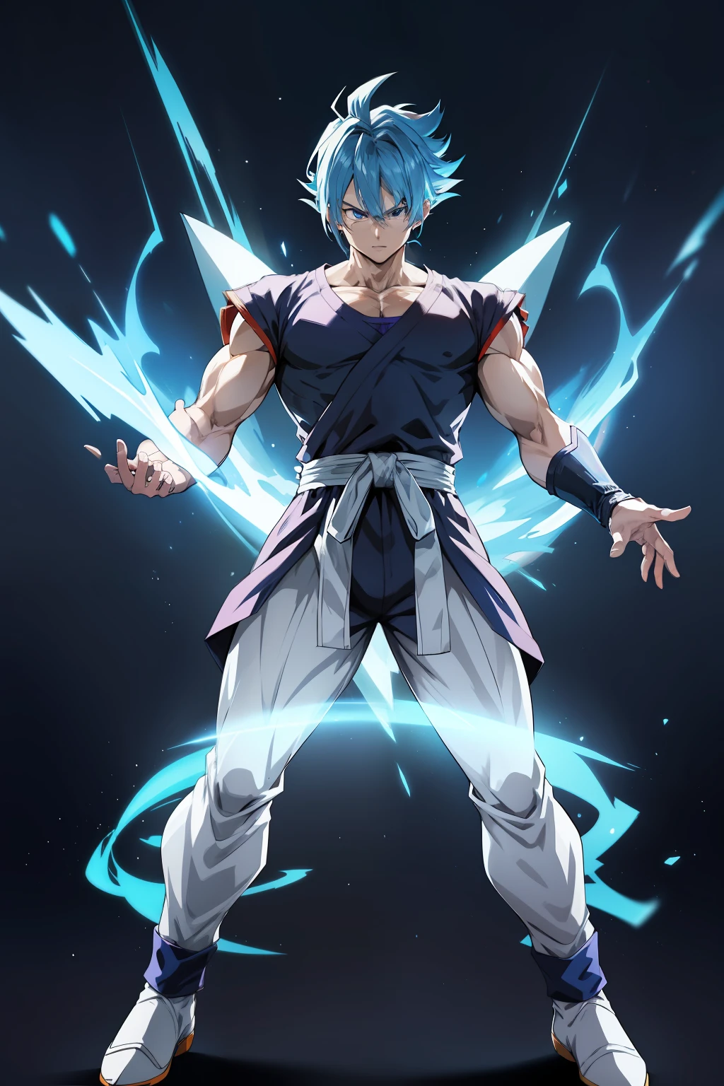 Son Goku Ultra Instinct SSB(Ultra Instinct SSB):
In the story、Son Goku has reached even greater heights.、Gain a new makeover that combines Ultra Instinct and Super Saiyan Blue。By this、His body combines Ultra Instinct's intuition with the powerful energy of Super Saiyan Blue.、Demonstrates incredible combat capabilities。
With this new makeover、Goku evades enemy attacks、You can fight back with overwhelming force at the same time。His hair shines like a mixture of Ultra Instinct white light and Super Saiyan Blue blue light.。Unlike the state of Ultra Instinct、This transformation will be in full control of Goku himself。