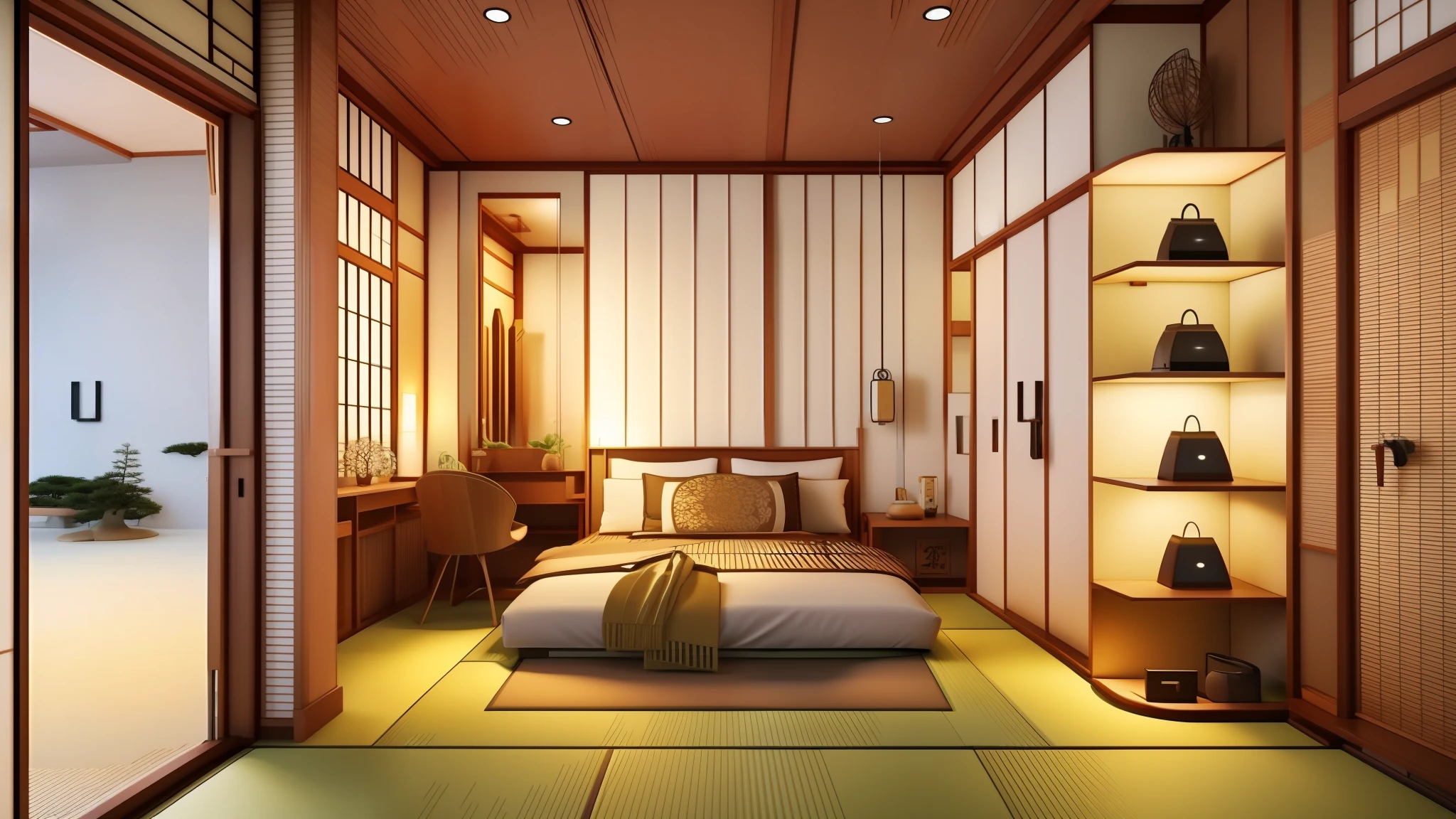 Japanese style living room