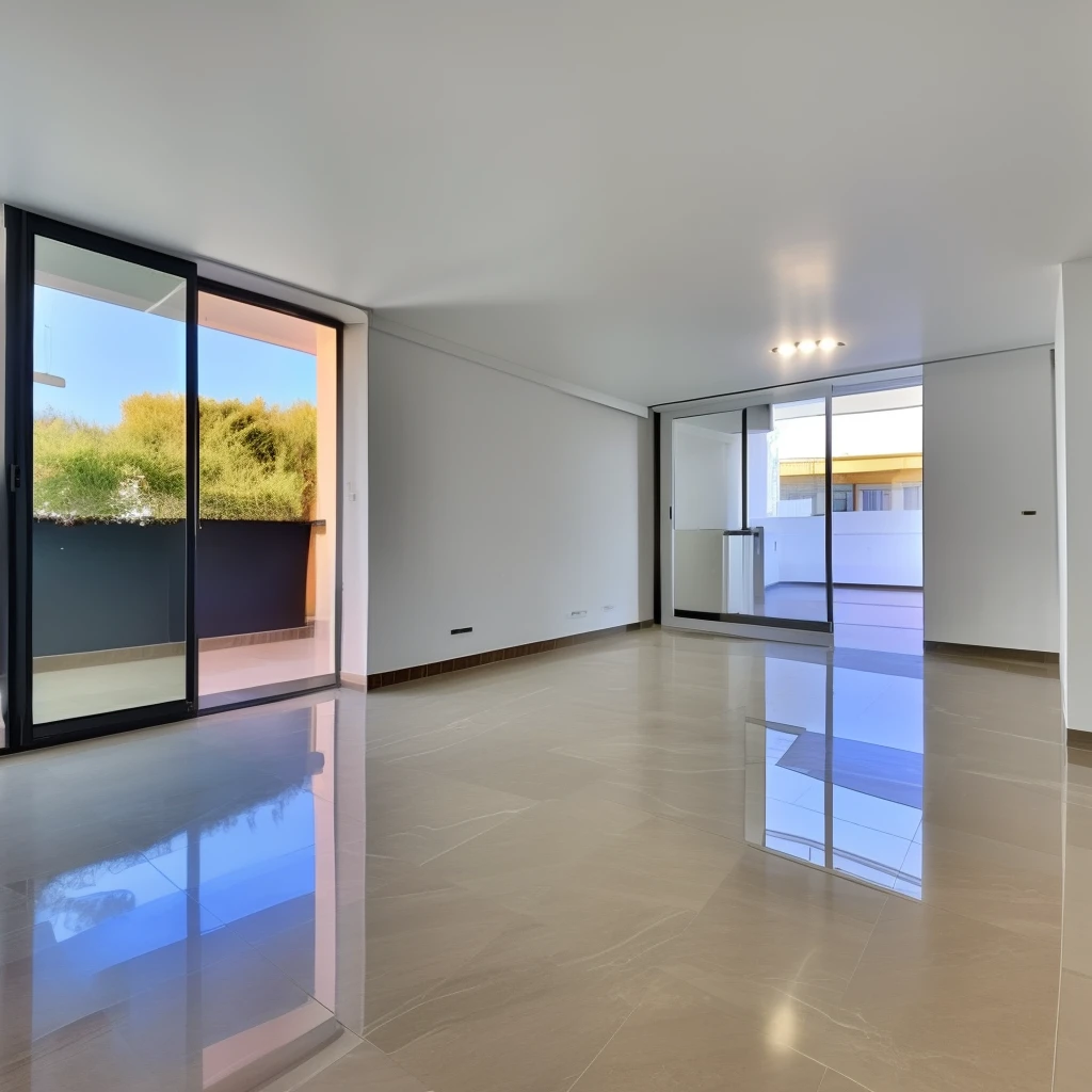 Sala comercial com portas de vidro, 35m2