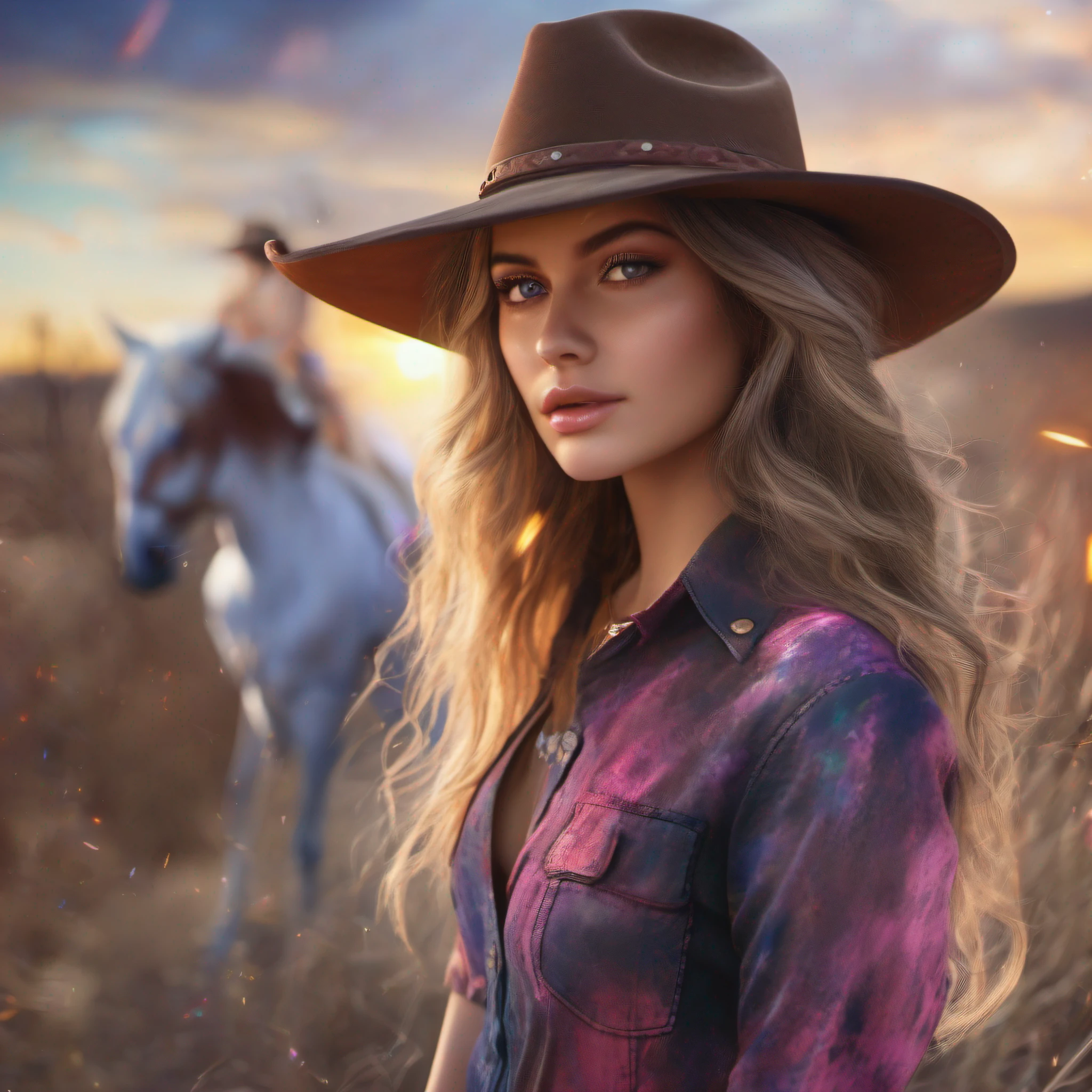 8k, RAW photo, realistic, photo-realistic, hyper-realistic, highest quality, best quality, masterpiece, highly detailed, absurdres,
masterpiece, best quality, (extremely detailed CG unity 8k wallpaper, masterpiece, best quality, ultra-detailed, best shadow), (detailed background), (beautiful detailed face, beautiful detailed eyes), High contrast, (best illumination), 1girl, Australian, multicoloured hair, beautiful, ((colourful paint splashes on transparent background, dulux)), ((caustic)), dynamic angle,beautiful detailed glow,full body, cowboy shot,