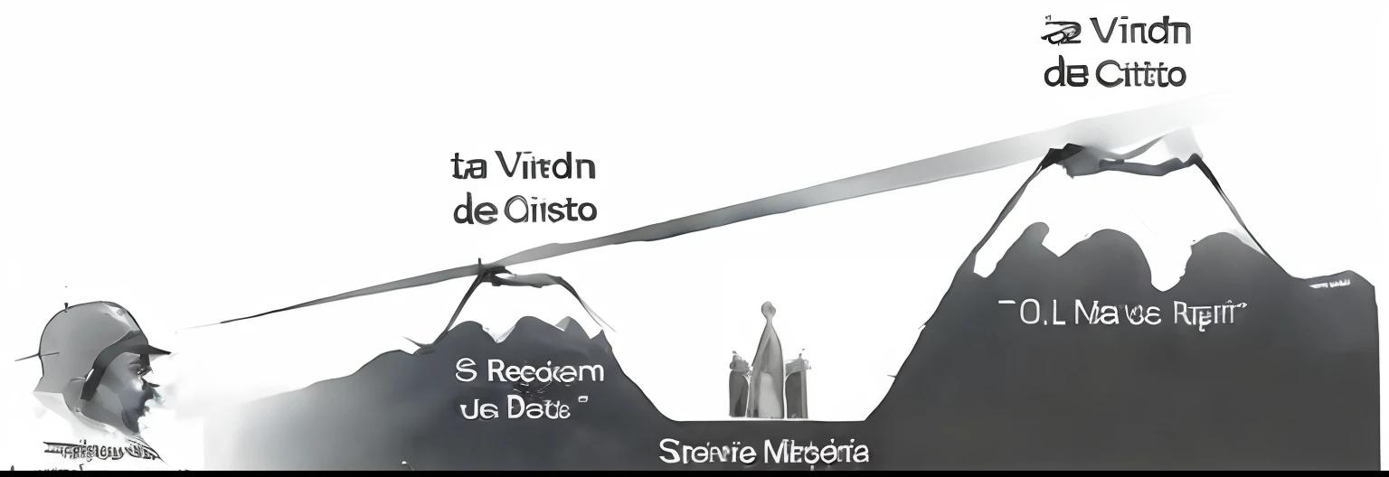 um close up de uma pessoa com uma montanha ao fundo, bispo do rosario, cristo redentor, desenho, pro - vida, VLOP, Directed by: Leo Valledor, por Veno Pilon, by Maria Helena Vieira da Silva, Directed by: Bernardo Daddi, minas tirith, Directed by: Caesar Andrade Faini