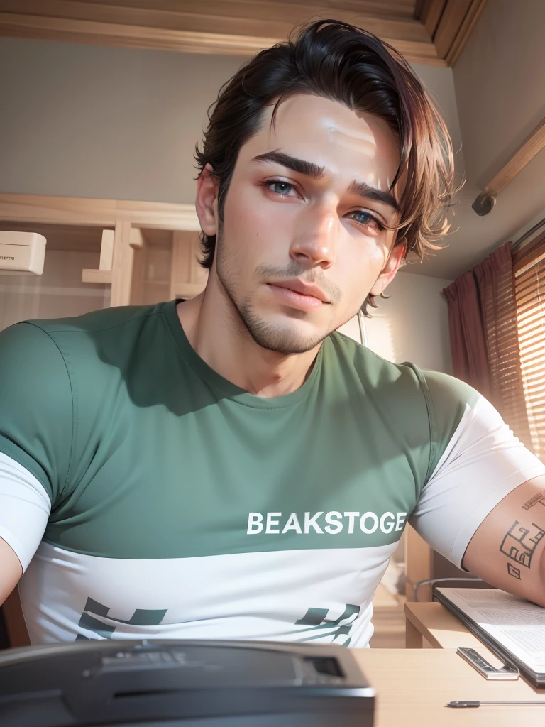 Change background handsome boy realistic face 8k ultra realistic