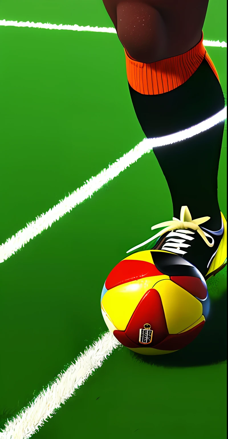Pelé with a football, (pixar style) (masterpiece:1.2) (bokeh) (best quality) (detailed skin) (detailed texture) (8k) (claymation) (cinematic lighting) (sharp focus