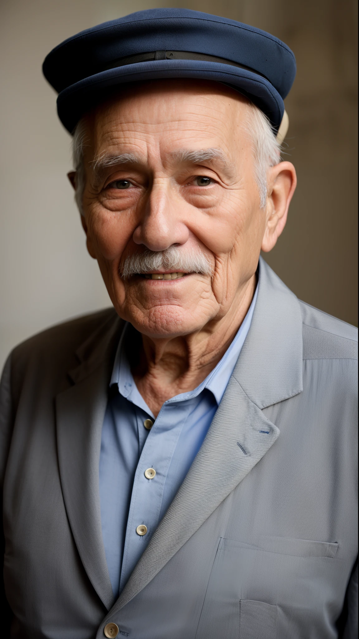 Old man with hat