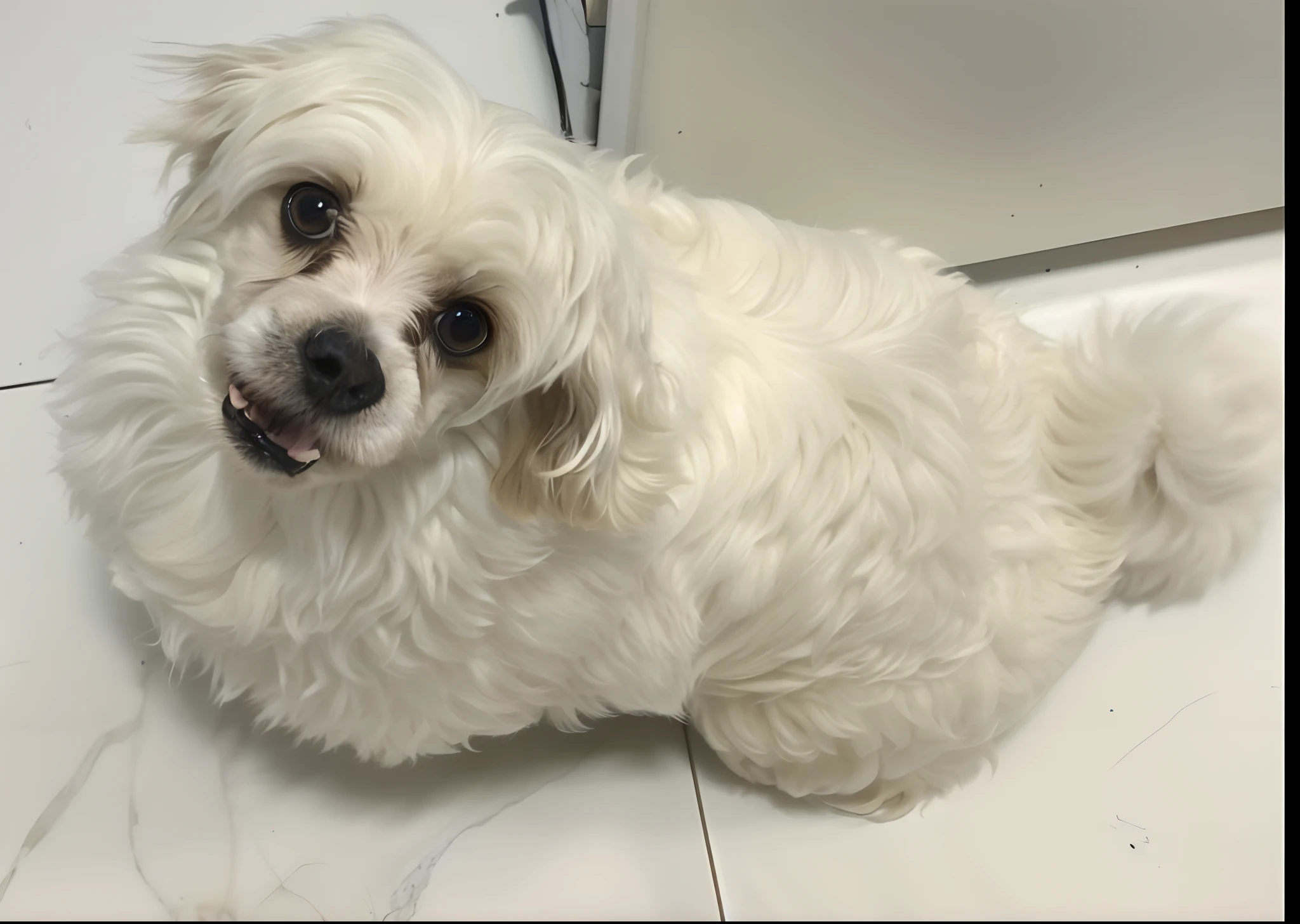 Happy Birthday to a happy furry baby, 4K HD Resolution, High quality image, award winning image, National Geographic picture with grainy background, award winning image, award winning image, hyperrealistic, high resolution, very detailed, award winning image, very detailed, HD Quality