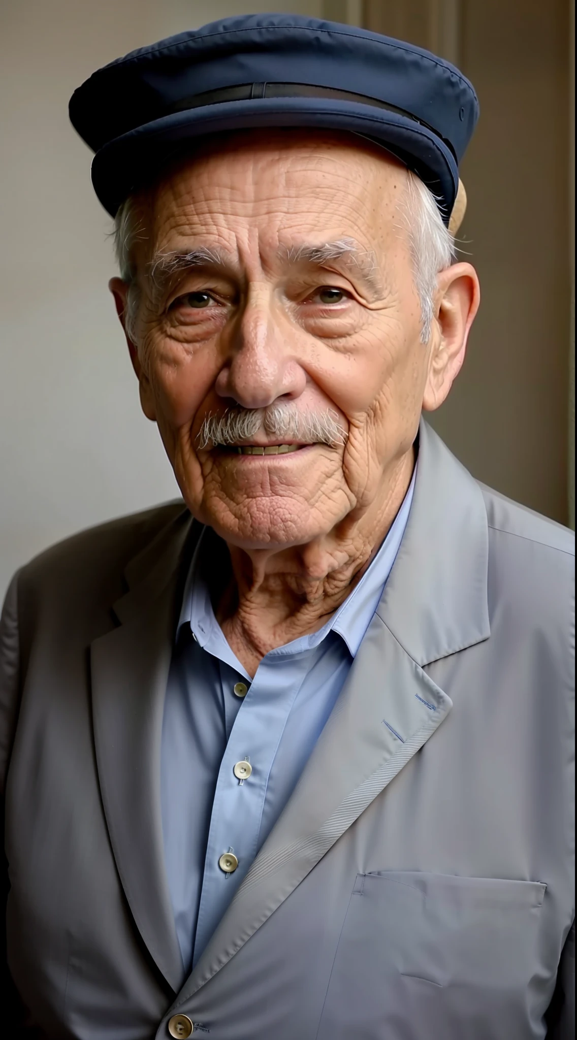 Old man with hat