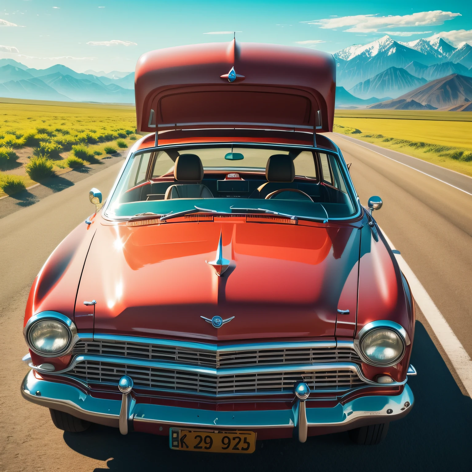 road trip, lot of fun, summertime, joy, highly detailed, high quality, lots of details