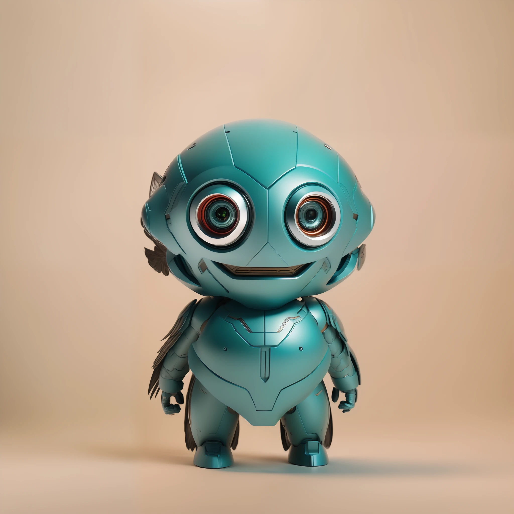 "With a mask cyborg and wings cyborg, create a high-detailed and precise line art on a larger scale of 64k resolution using Unreal Engine with professional lighting."