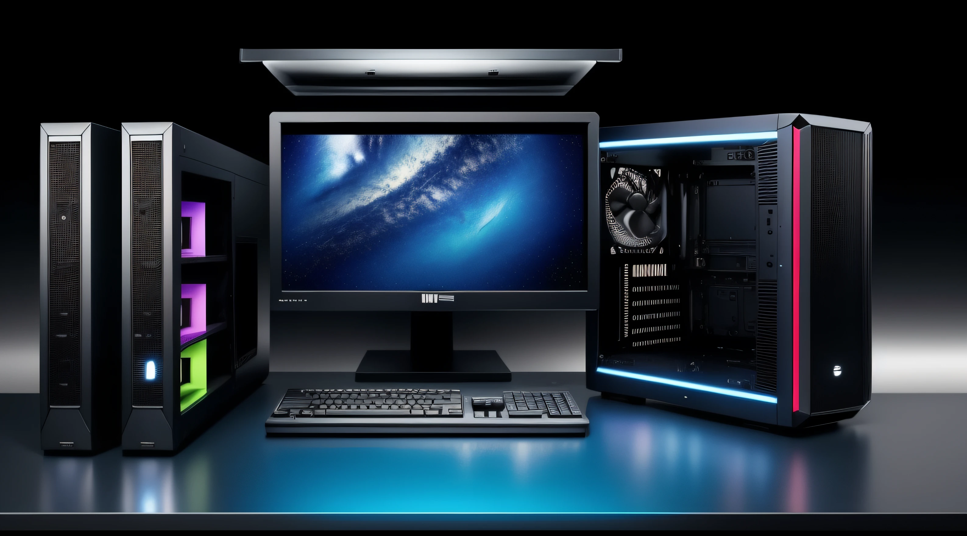 Por favor, Create a background design for the cover that represents my formatting services, limpeza e montagem de computadores. A imagem de fundo deve transmitir profissionalismo, tecnologia e confiabilidade. You can use elements such as electronic circuits, computer components or a well-organized workstation. Make sure the image is high resolution and harmonizes with the rest of the cover design. Feel free to add creative touches that highlight the technical nature of my services. Remember that the cover should be attractive and clearly communicate the services I offer