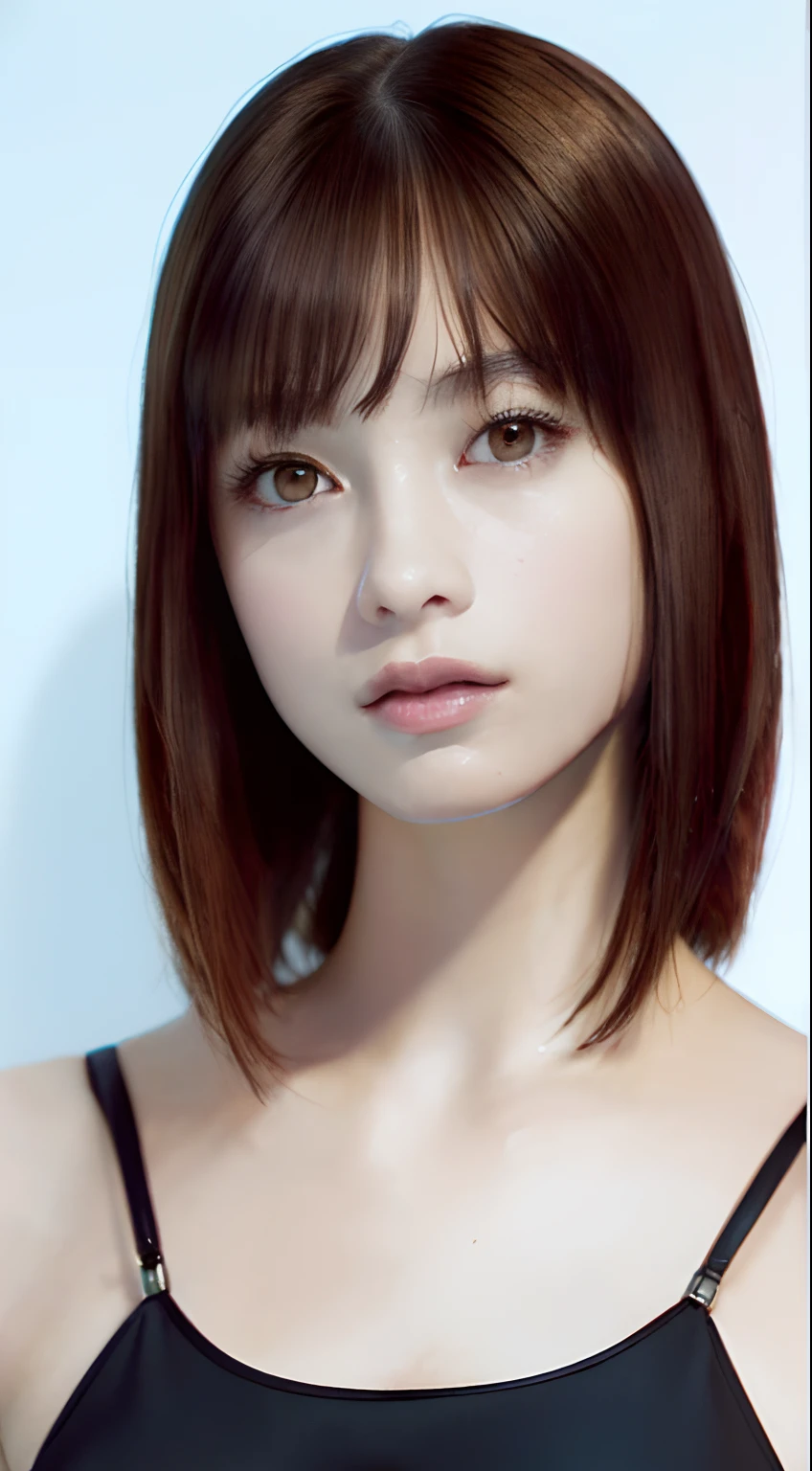 ((Top Quality, 8k, Masterpiece: 1.3)), Sharp Focus: 1.2, Perfect Body Shape: 1.4, Slender Abs: 1.2, (((Dark Brown Hair, Huge Breasts: 1.4)), Swimsuit, Urban Area: 1.2, Highly Detailed Face and Skin Texture, Detailed Eyes, Double Eyelids