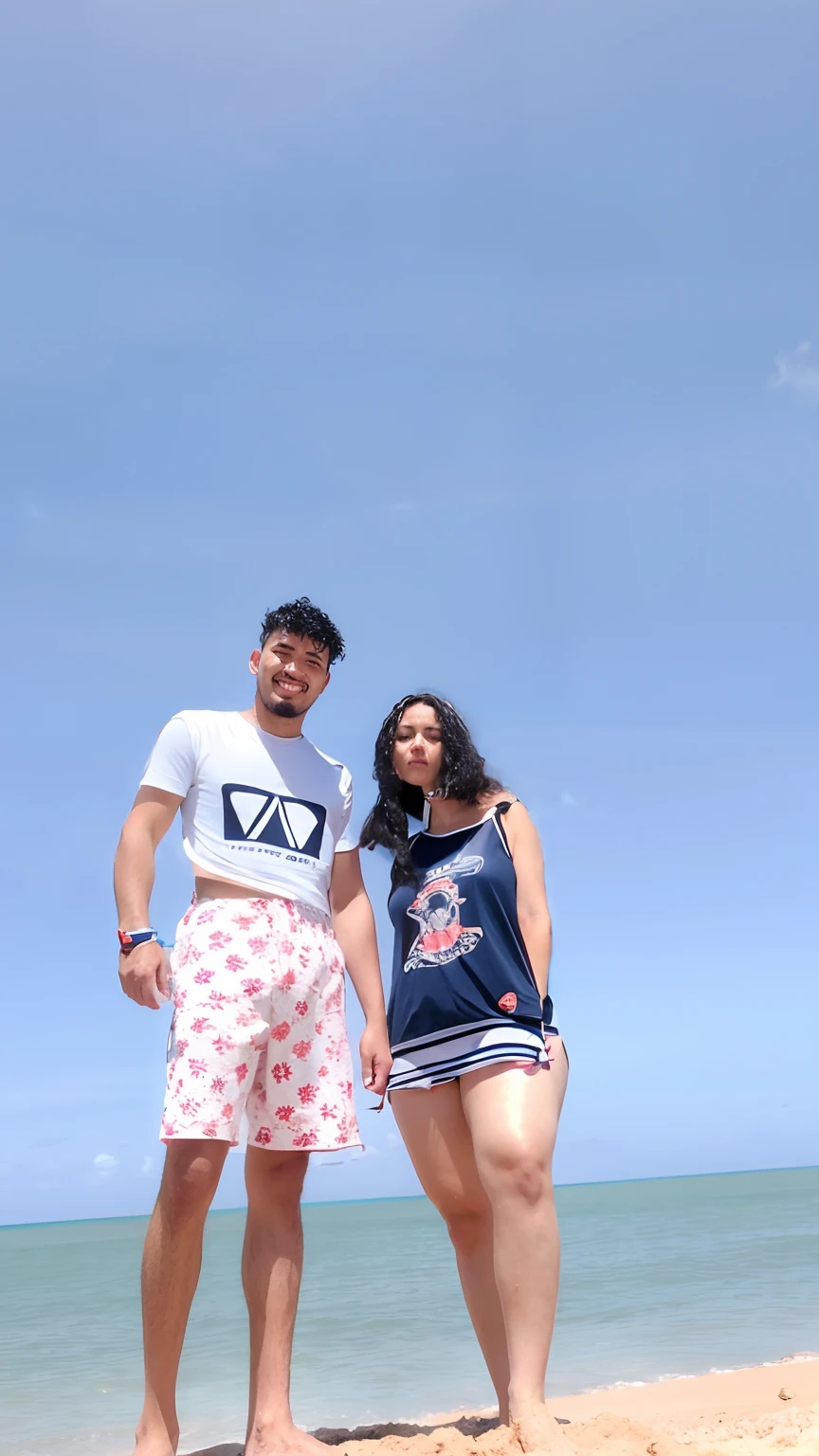 BEACH ASTROUNAUT CLOTHES, 1 MAN, 1 WOMAN