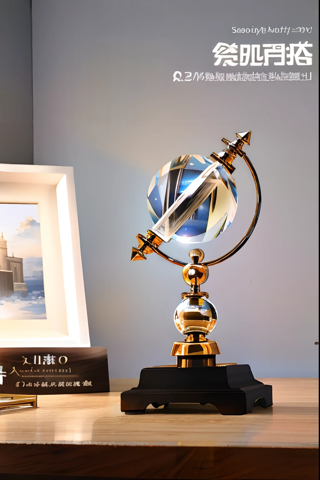 globe，extremly high detail, glass orbs, Transparent quality,  crystal sphere, high-quality photo，Movie lighting
