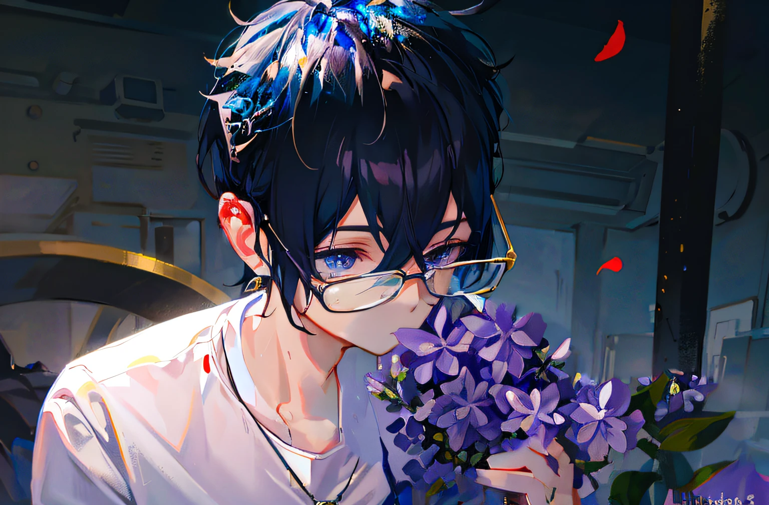 Lilac flowers