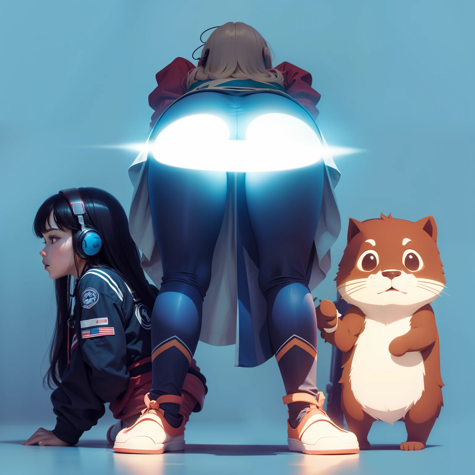 Stand in the middle