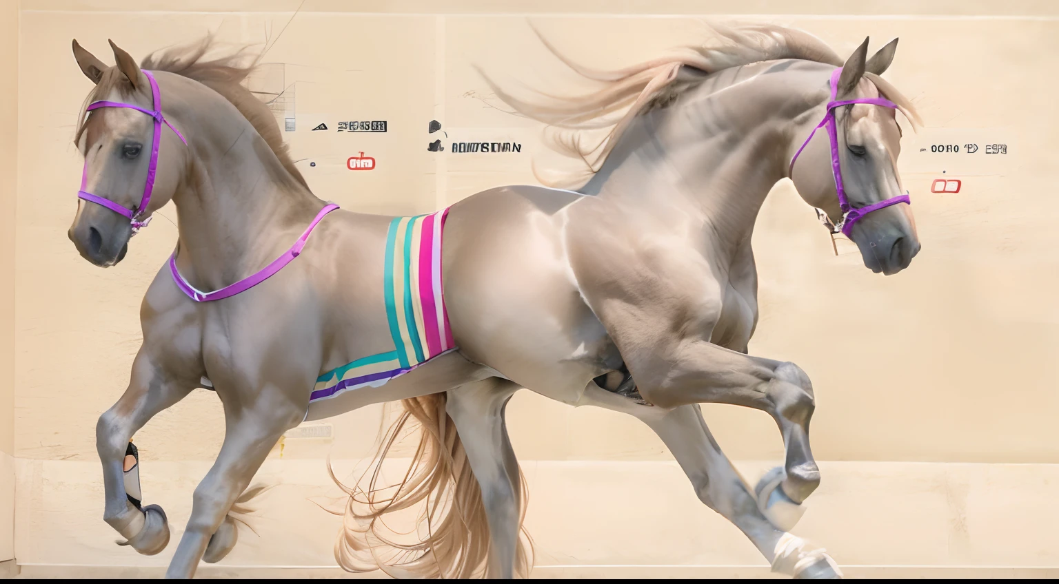 A female centaur,She is famous in the multiverse,She is both a female centaur, half human, half horse, half horse,It is also a female Yingzhao。She blends both images,The first is the head of a horse/neck/Shoulder these parts,After feminization,The upper body transforms into a beautiful female human,Female, half-centaur, half-human, half-horse, half-human,The second is the waist of the horse/hason/gluteal/Legs feminine,Female half-horse with beautiful woman's,Chimer,It's like a female human wearing a half-horse-like costume and making a seamless chimera,This chimerization is based on powerful futuristic technology。The ultra-wide-angle lens captures the image of her beautiful and ethereal wings on the ionosphere launching a super-high-speed charge and leaping。Her front half is distinctly feminine,Tall sexy body,Has K cup teardrop-shaped giant tit chest,It has a small man's waist butterfly spanning long legs,The half-horse part of the hind body,Embedded interface at the hip position。Her horse-shaped part has female physiology and ergonomics on both the half-horse torso and hips and legs。The chest cavity of a woman in the shape of a bent dog style embedded in the lower back position of the beautiful woman's body starting from the upper part of the sternum/lower back/Ventral transverse。Then there are the sexy beauty's upright hips,Her entire body has been completely feminized,Including the half-horse part。Mechanized armor covers the legs with knee-shaped anti-joints and feet,And these parts are highly anthropomorphic,This makes her legs graceful and slender,Her four horse legs exploded in length proportions and was slender and toned,Under the legs are skinny white feet dressed in Skyscraper Heels,Use Midjourney's advanced stroke tools and color palettes, as well as texture packs, model packs, and texture tools,Concentration,Include all parts of her original horse physiology including fur/Waist and abdomen/Hip legs/Leg Capital Feminization,And give these parts a correspon