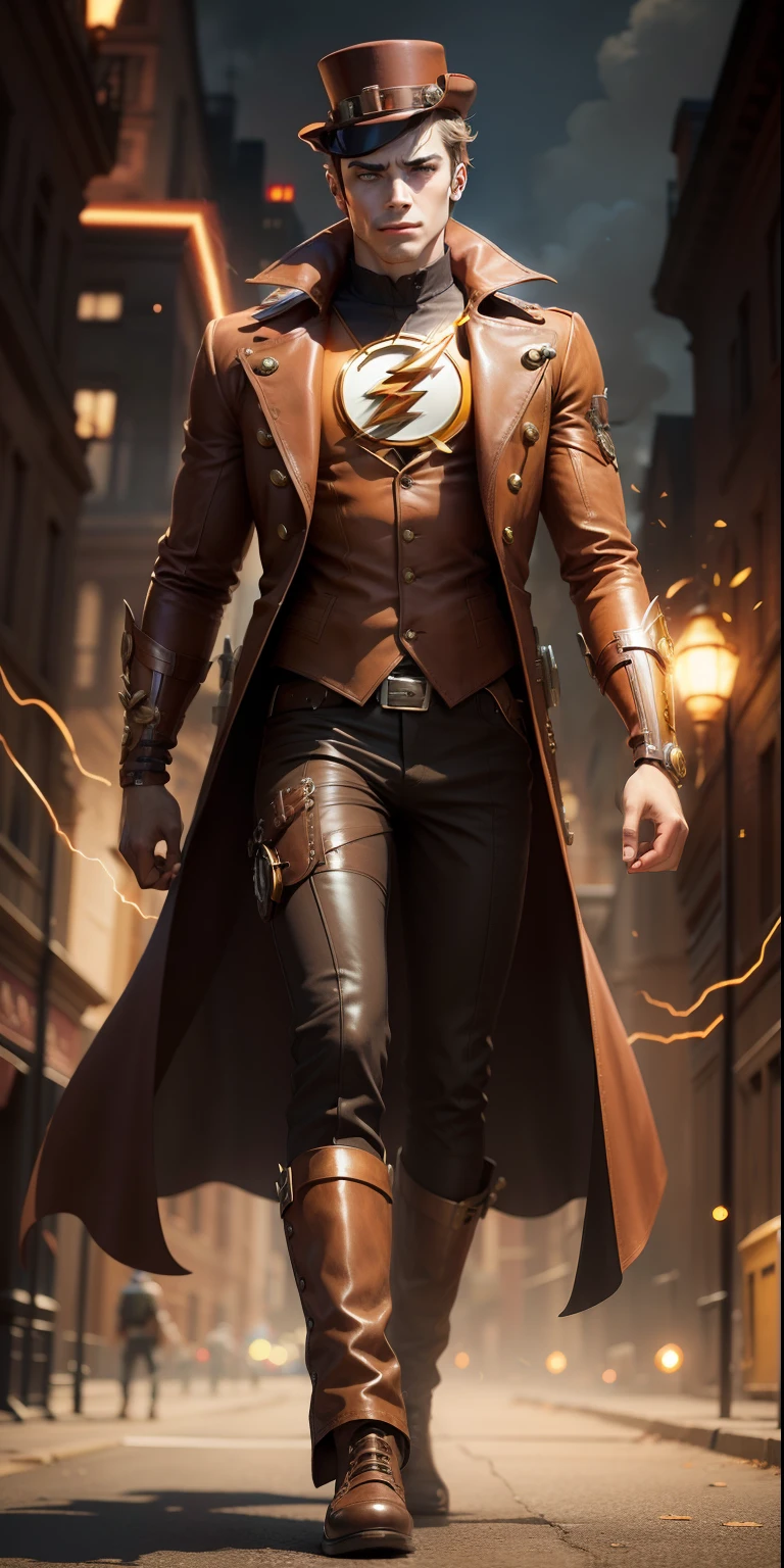 the flash steampunk style