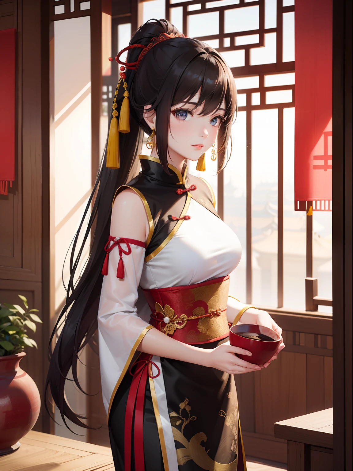 woman, China, ancient, traditional