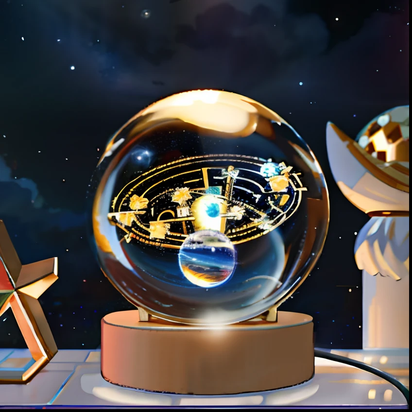 heavenly body,glass orbs,galactic,star ocean,kosmos,with light glowing,Movie lighting,exquisitedetails