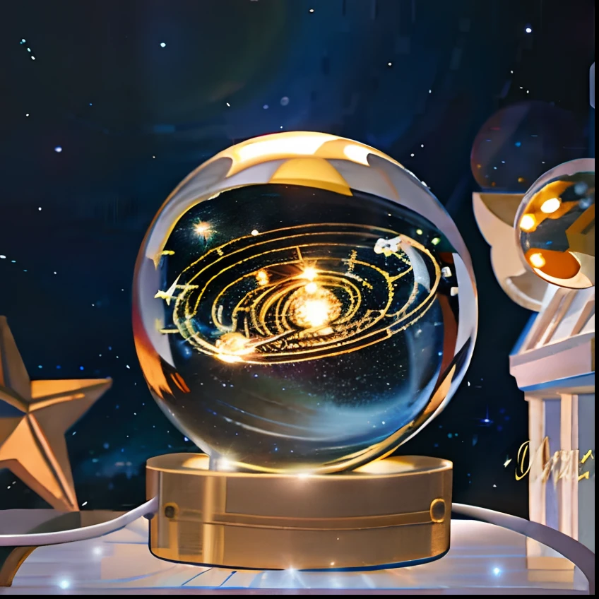heavenly body,glass orbs,galactic,star ocean,kosmos,with light glowing,Movie lighting,exquisitedetails