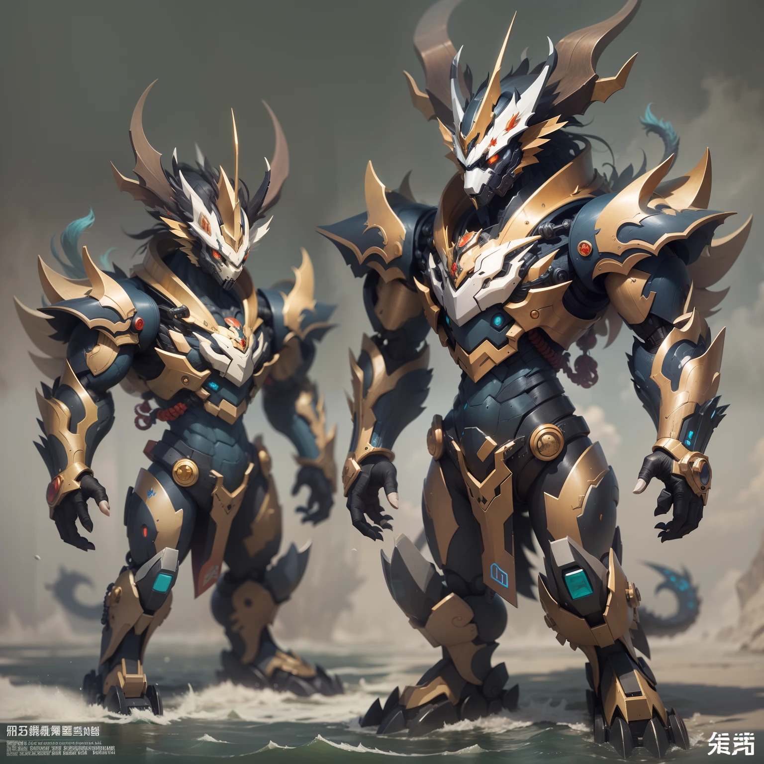 Zulong Mecha is a fictional mech character，Often seen in science fiction works。Ancestral dragons are regarded in many cultures as the founder and supreme form of dragons，Symbolizes strength、Wisdom and domination。Therefore，Ancestral dragon mechs are usually designed to possess great strength and intelligence，And mechs capable of dominating the battlefield。 Zulong mechs usually have a large size and strong muscle structure，Can easily withstand various attacks and cause great damage to enemies。