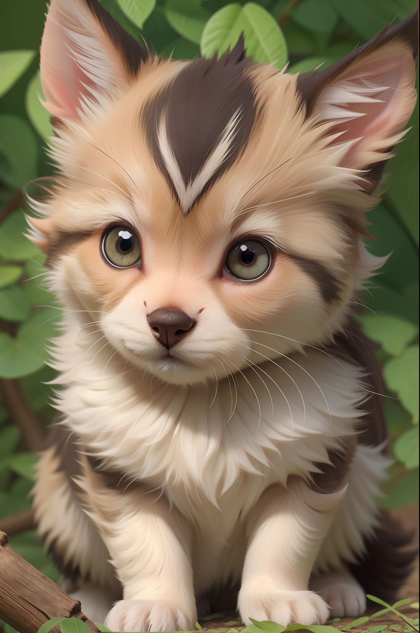 Animais da floresta bebe, fofos