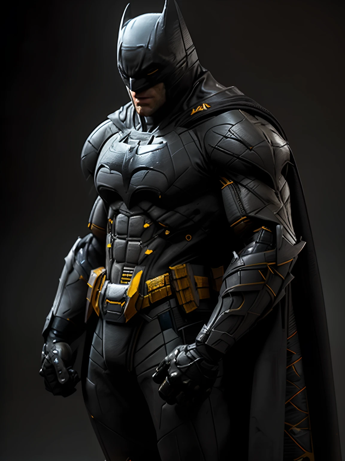 analogue style, obra-prima, 8k, uhd, hdr, dslr, alta qualidade, grain of film, Fujifilm XT3, soft-lighting, ring light, studio illumination, sombras escuras, (luz de fundo blacklight), tiro ambiental grande angular, foto digital bruta do (((batman))), POSE EXPRESSIVA DO HOMEM ARANHA, ((laranja e branco)) , volumeric lighting, nebuloso, nebuloso, reflexos de luz, Bokeh Trend at Artstation, foco nítido, Studio photo, detalhes intrincados, altamente detalhado