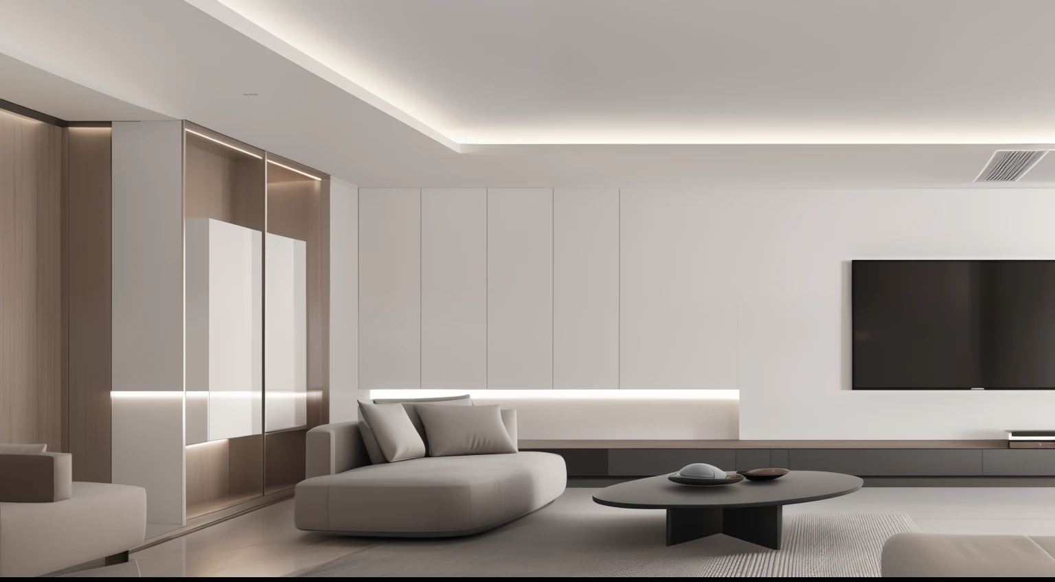 a minimalist living room, realistic 8k render, vray 8k render, 8k hdr octane render, photorealistic cinematic render, hyperreal highly detailed 8 k, 8k vray render, 8k ultrahd octane render, 8k octane render photorealistic, 8 k octane comprehensive render, ultra-realistic, super-detailed, detailed ceiling,