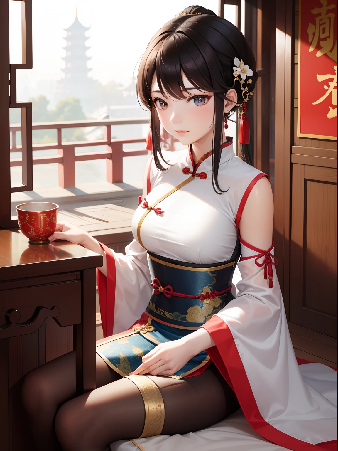 woman, China, ancient, traditional
