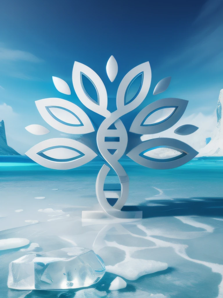masterpiece, best quality, (seabed:1), ice, font art, 3d,
4k, Unreal Engine 5 rendering,
Film Lighting Art