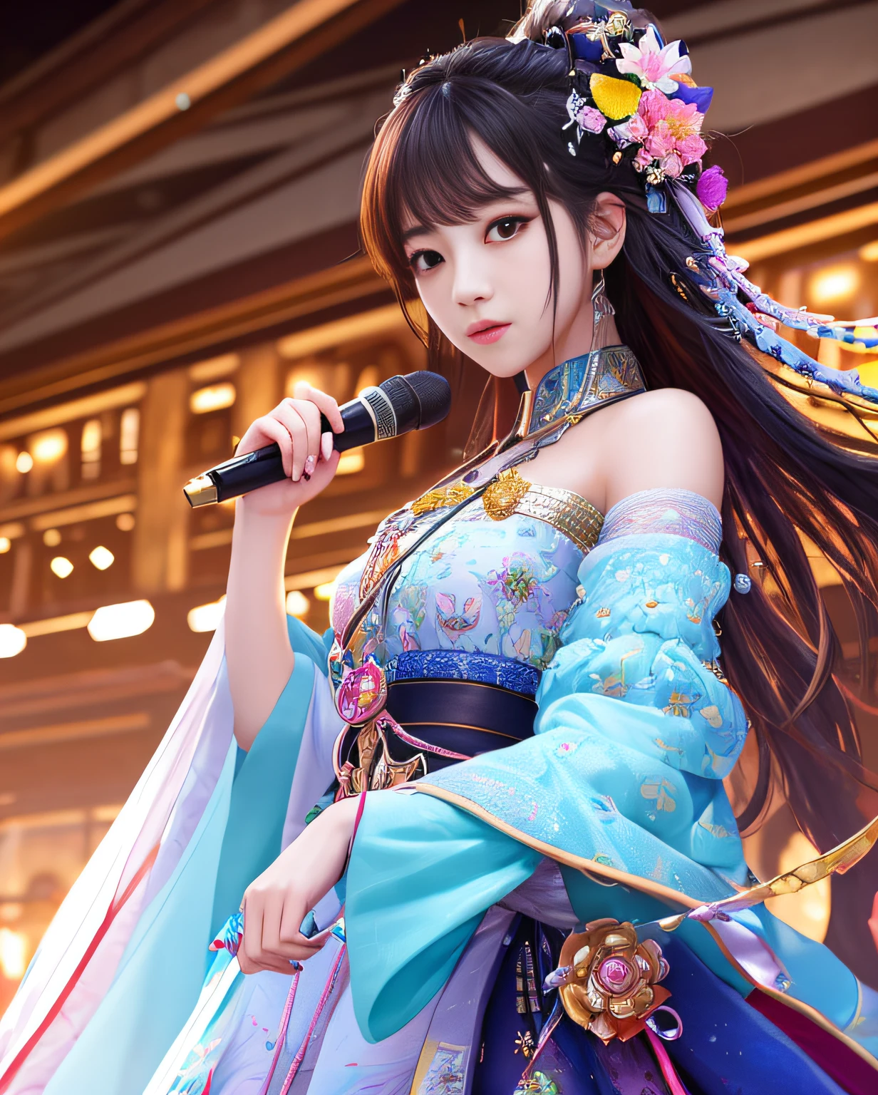 (extremely detailed CG unity 8k wallpaper), the most beautiful artwork in the world, 1girl, upper body,kpop idol, jisoo,