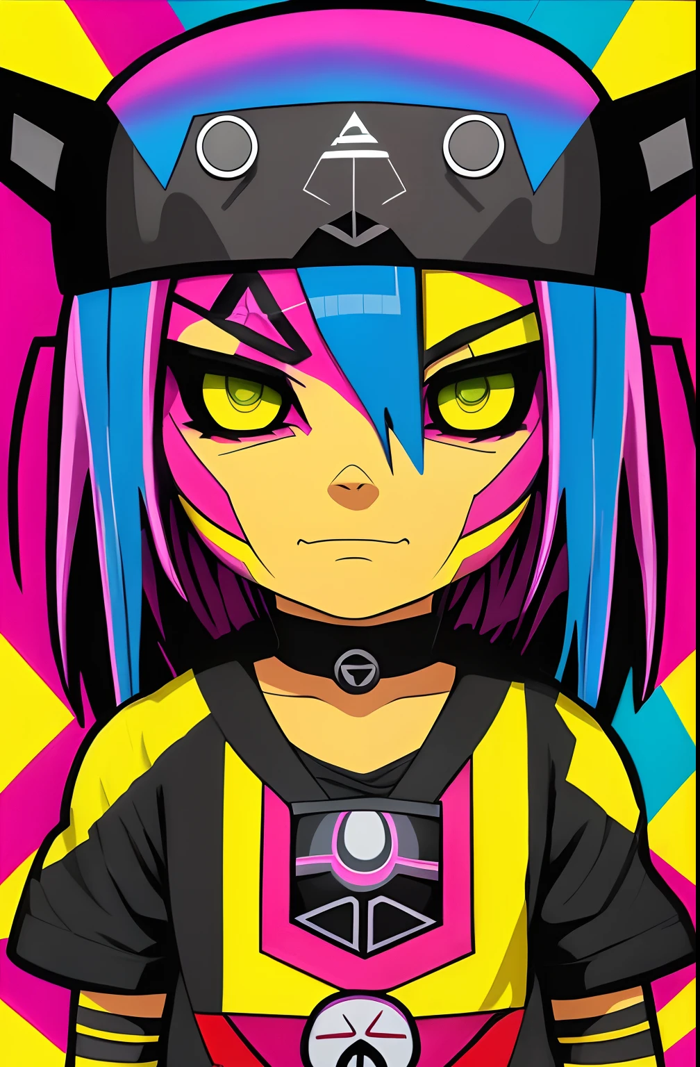 (Pain (Nagato),  Eduardo Kobra ,Romero Brito,The Filling Twins ,multidimensional geometric wall PORTRAIT, arte, Chibi,
Yang08k, lindo, Colouring,
Primary works, qualidade superior, melhor qualidade, Arte Oficial, Beautiful and Aesthetic, 64 mil