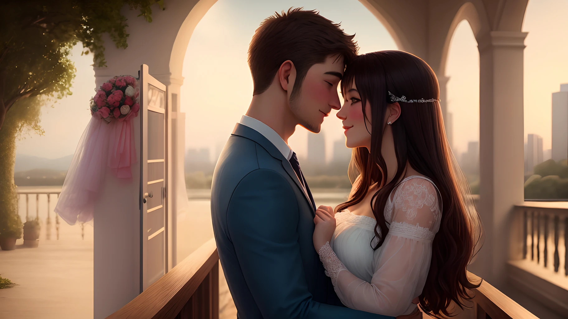 romantic couple