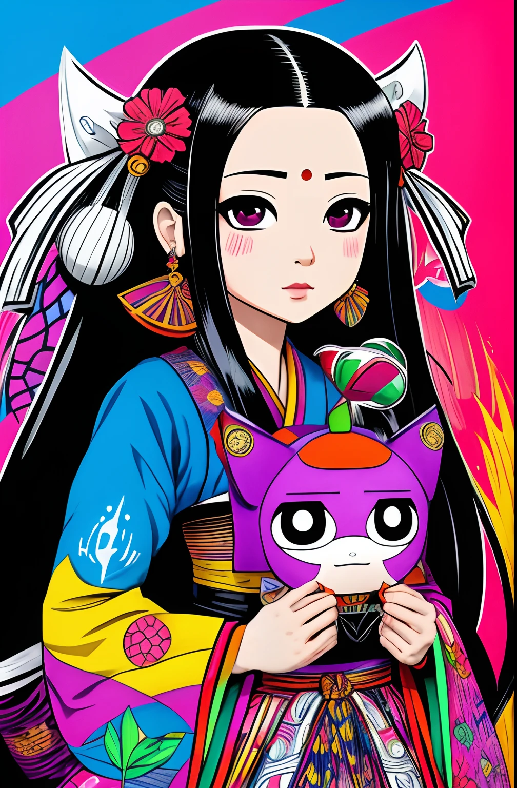 (kaguya ōtsutsuki), Eduardo Kobra ,Romero Brito,The Filling Twins ,multidimensional geometric wall PORTRAIT, arte, Chibi,
Yang08k, lindo, Colouring,
Primary works, qualidade superior, melhor qualidade, Arte Oficial, Beautiful and Aesthetic, 32k