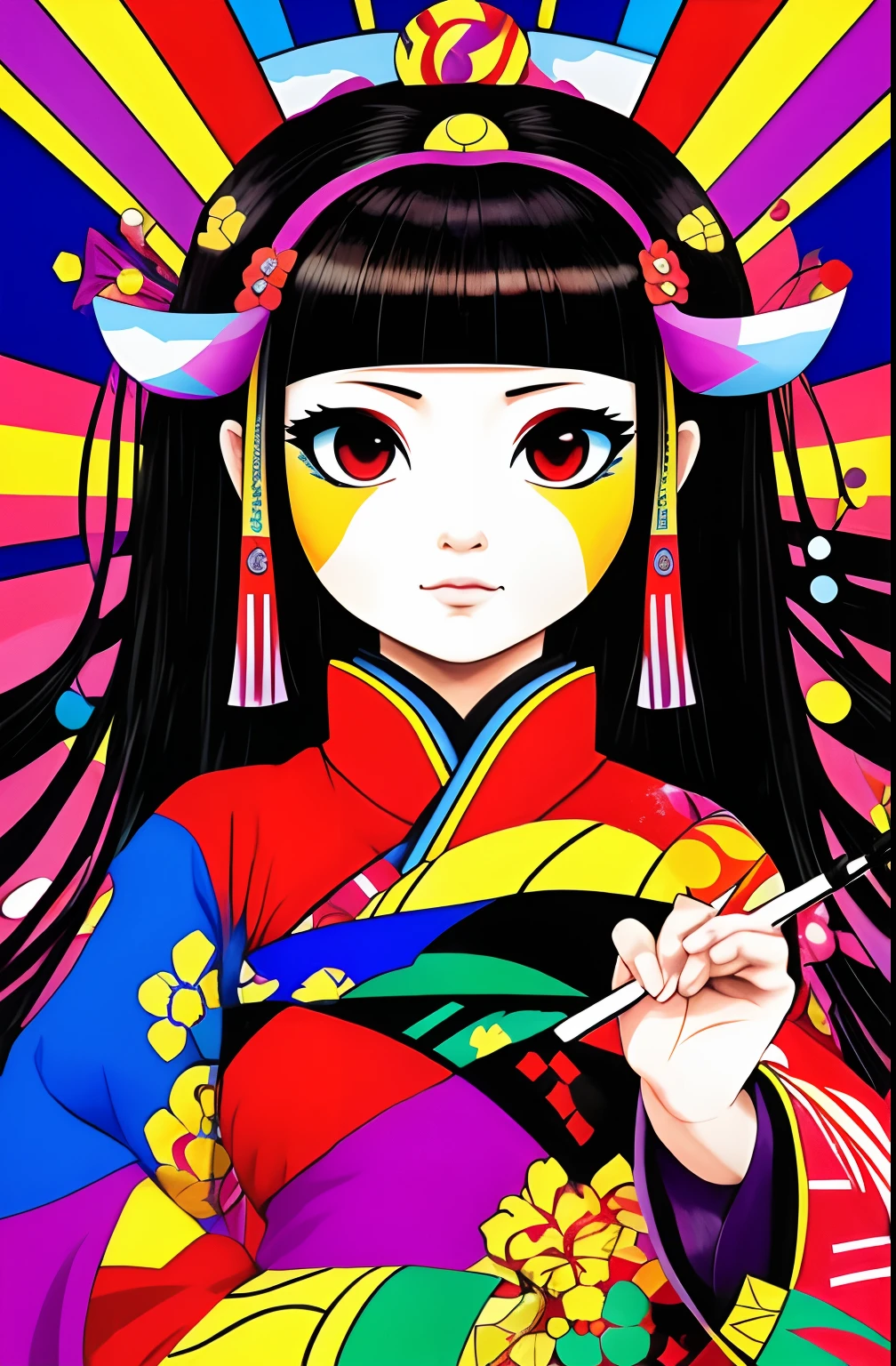 (kaguya ōtsutsuki),  Eduardo Kobra ,Romero Brito,The Filling Twins ,multidimensional geometric wall PORTRAIT, arte, Chibi,
Yang08k, lindo, Colouring,
Primary works, qualidade superior, melhor qualidade, Arte Oficial, Beautiful and Aesthetic, 32k