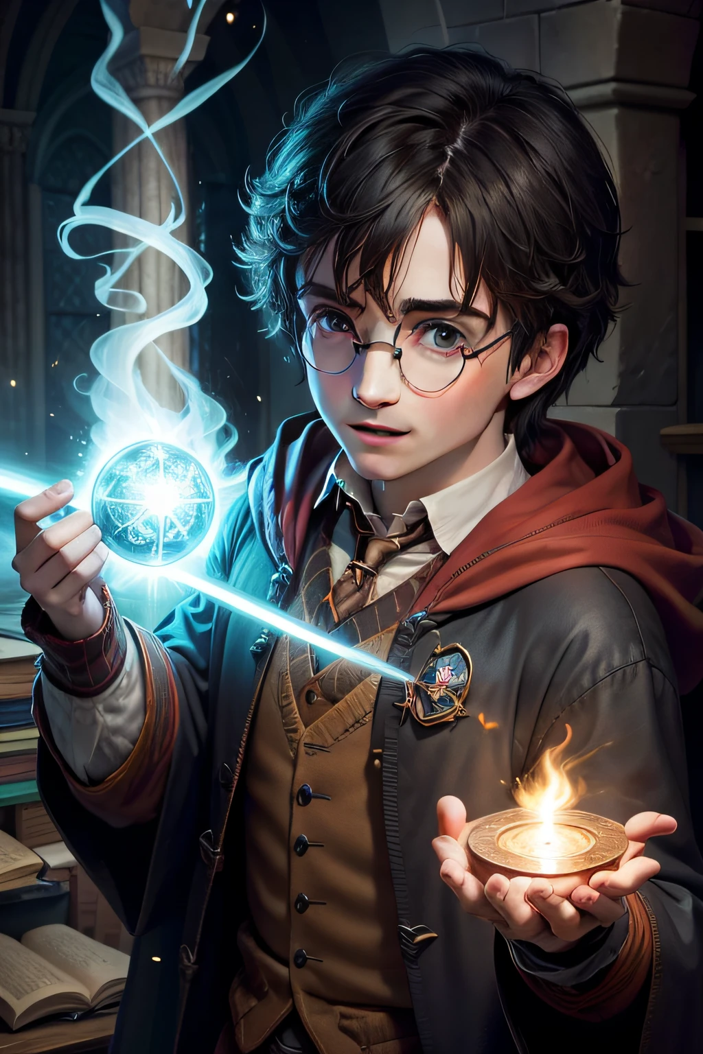 Give me artistic images of Harry Potter Magic Awakened