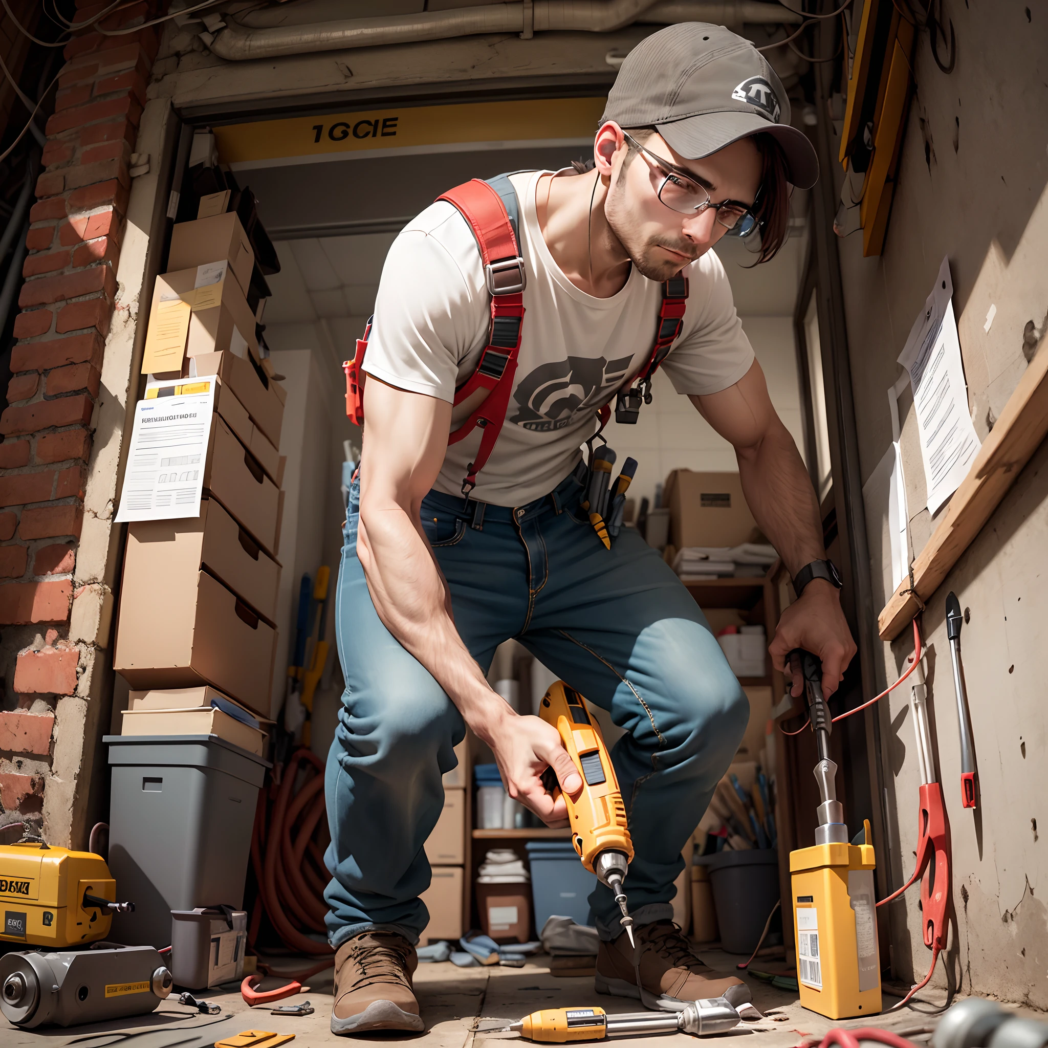 Home improvement electrician,Toolkit,Handheld+Word screwdriver