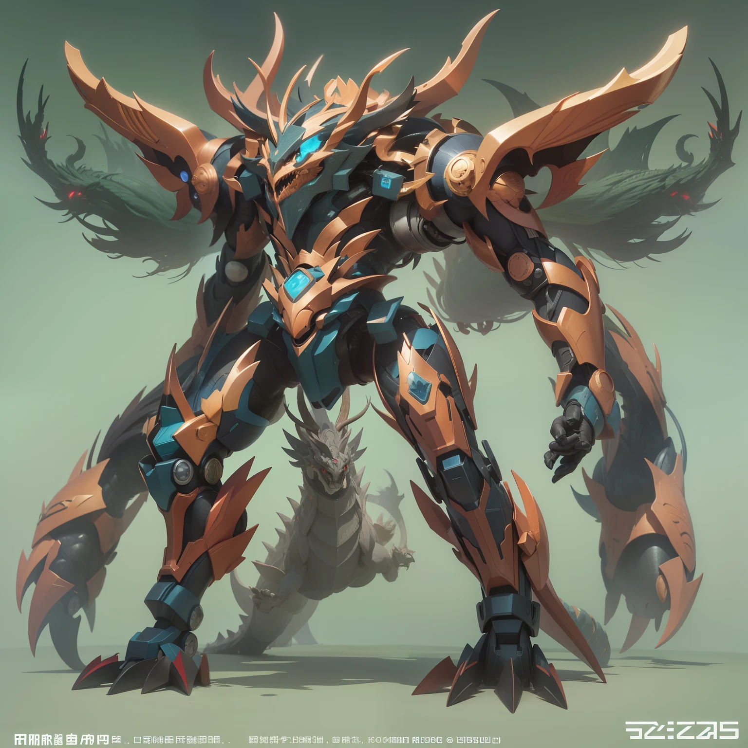 Zulong Mecha is a fictional mech character，Commonly found in science fiction works。The ancestral dragon is regarded in many cultures as the founder and highest form of dragons，Symbolic strength、Wisdom and domination。Therefore，Ancestral dragon mechs are often designed to possess great strength and intelligence，and mechs capable of dominating the battlefield。 Zulong mechs are usually large，Strong muscle structure，Easily defend against a wide range of attacks，Inflicts huge damage on enemies。