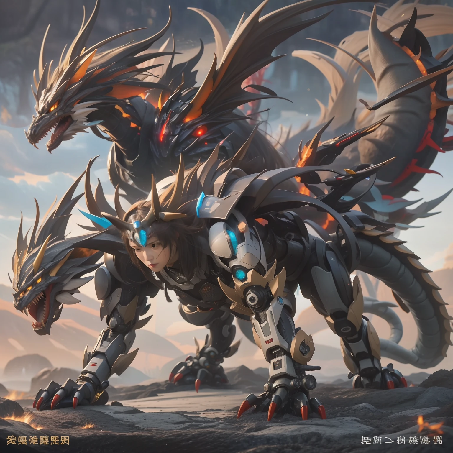 Zulong Mecha is a fictional mech character,Commonly found in science fiction works。The ancestral dragon is regarded in many cultures as the founder and highest form of dragons,Symbolic strength、Wisdom and domination。Therefore,Ancestral dragon mechs are often designed to possess great strength and intelligence,and mechs capable of dominating the battlefield。 Zulong mechs are usually large,Strong muscle structure,Easily defend against a wide range of attacks,Inflicts huge damage on enemies。