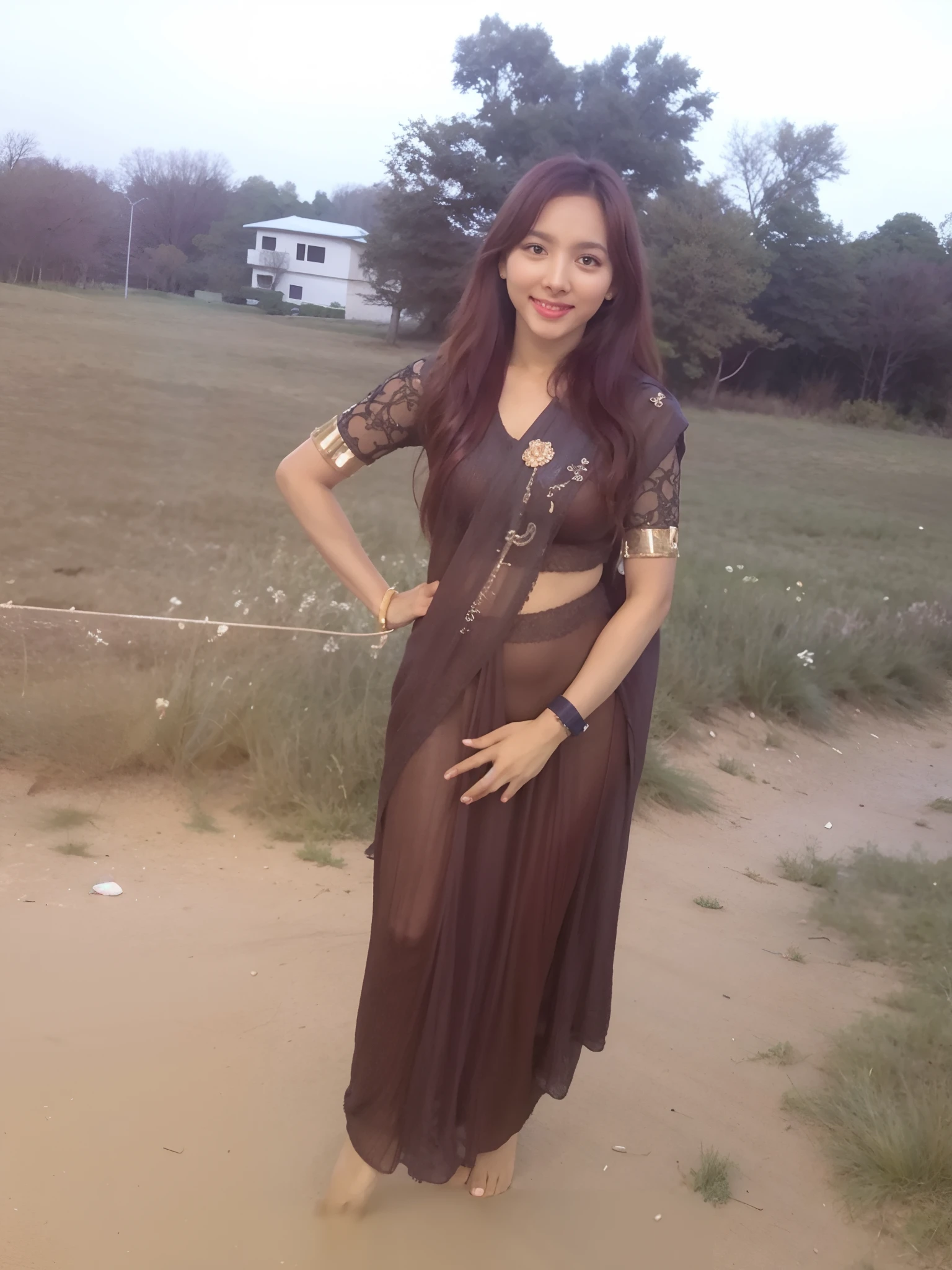 Remove for body's saree, hot bra fitting, hot panty fitting, sexy bikini sat,