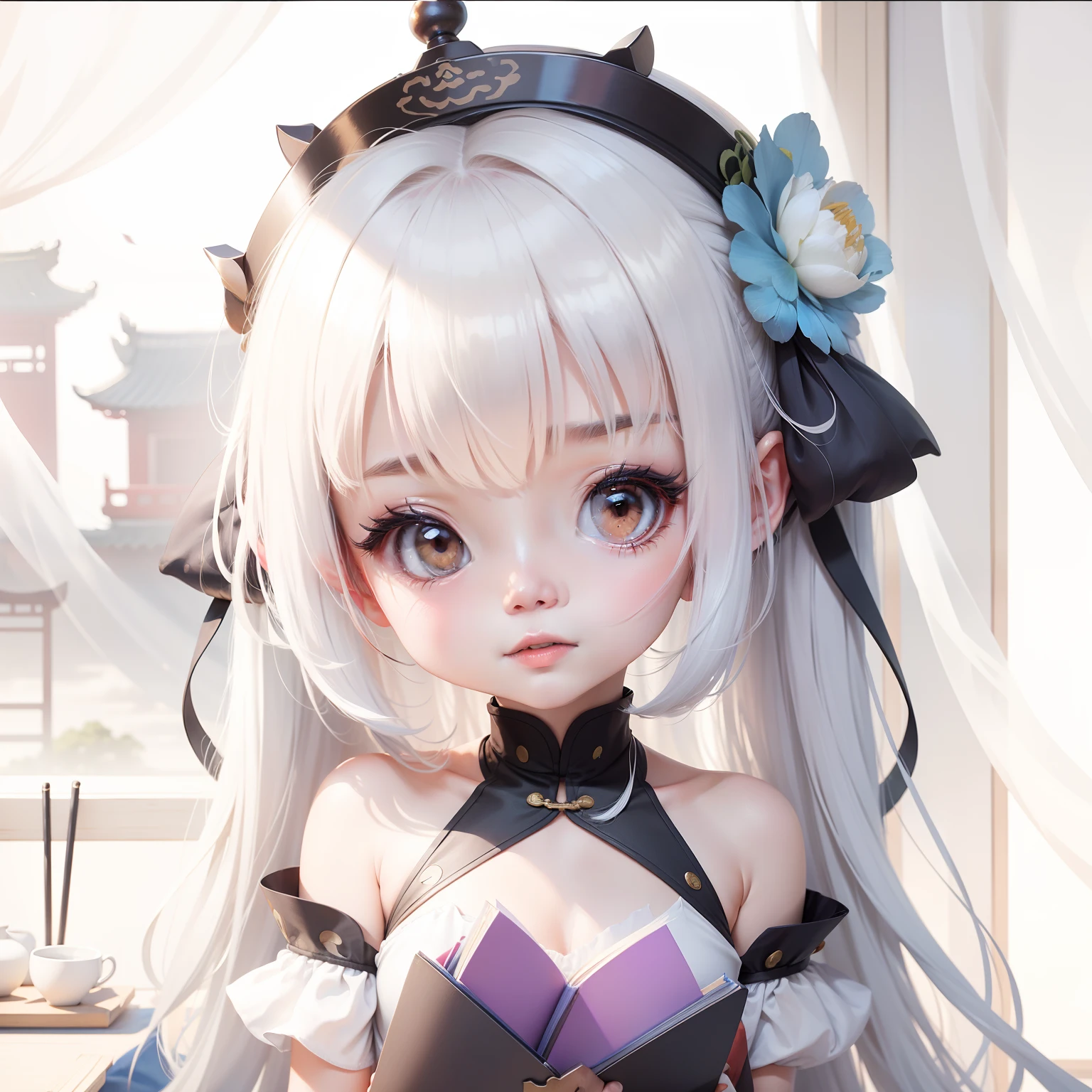 Generate a meme,This picture was printed on a book with Gongkou written on the side